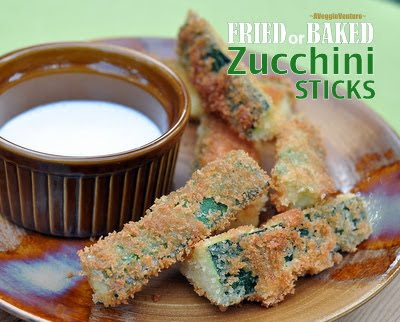 Fried (or Baked) Zucchini Sticks