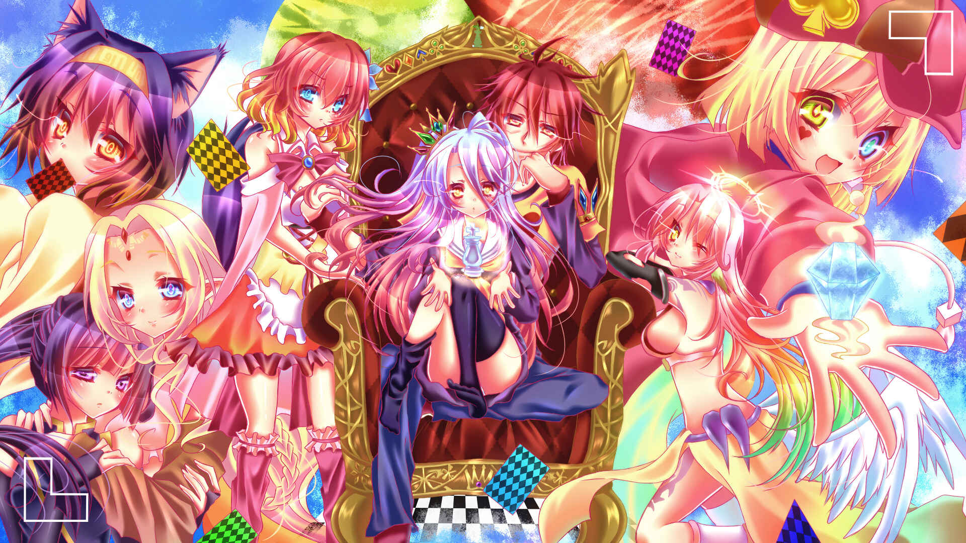 Anime No Game No Life Wallpaper HD