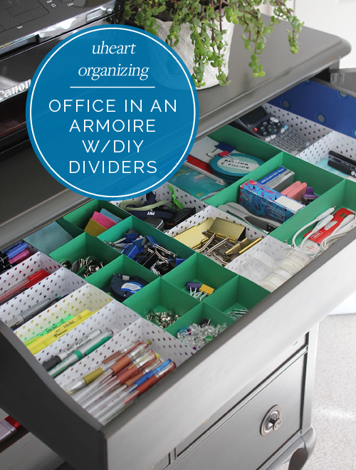 office drawer dividers. interesting office ok enough gushing by me here she is to share more about her newly organized office in an armoire intended office drawer dividers