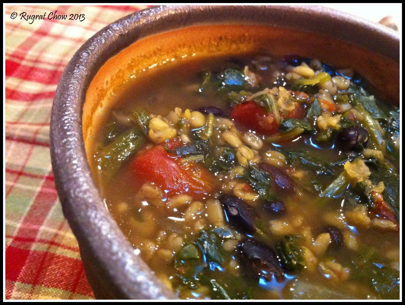 A Whole Food Life Black Bean & Lentil Soup