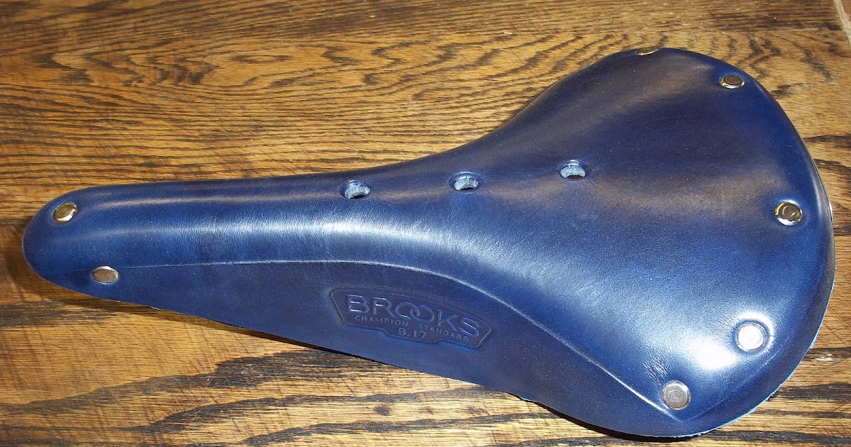 blue brooks saddle