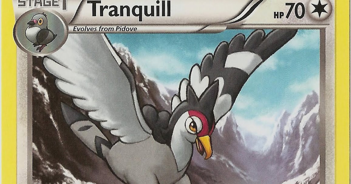 Tranquill Emerging Powers Pokemon Card Review Primetime Pokemon's Blog