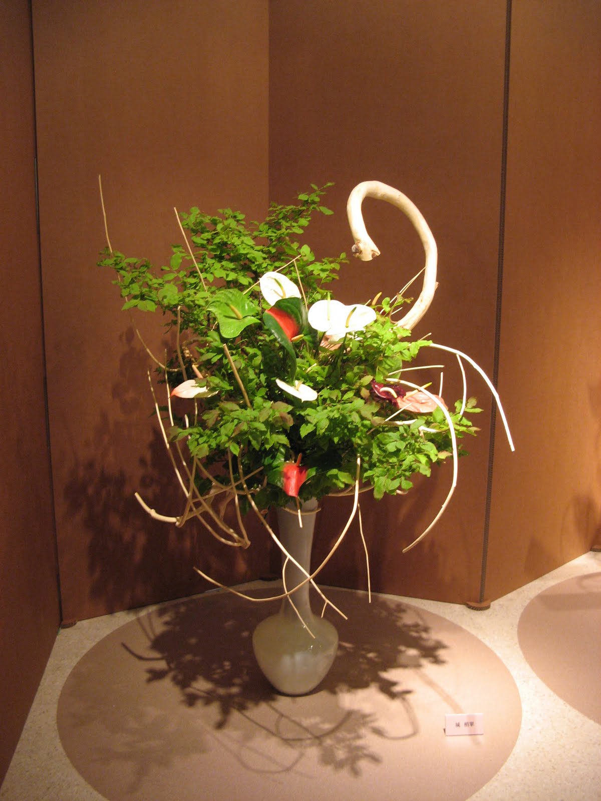 RECENT IKEBANA EXHIBITIONS PHOTOS OF SOGETSU IKEBANA EXHIBITION AT