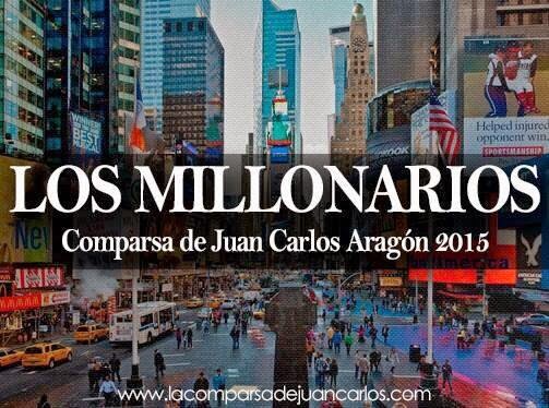 Letra de la Comparsa Los Millonarios (Comparsa de Juan Carlos Aragón). Carnaval de Cádiz 2015 Letra de la Comparsa Los Millonarios (Comparsa de Juan Carlos Aragón). Carnaval de Cádiz 2015
