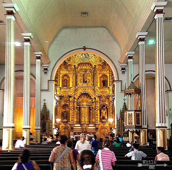 Golden Alter, Iglesia San Jose, Casco Viejo, Panama City