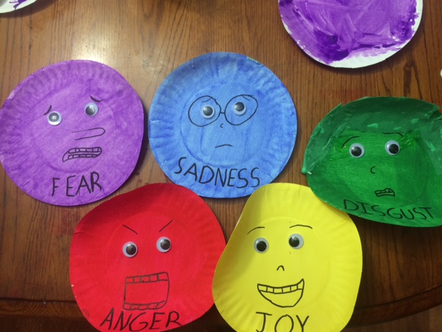 Working Mom Wonders: Inside Out Emotions Craft