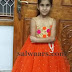 Two Layers Orange Frock