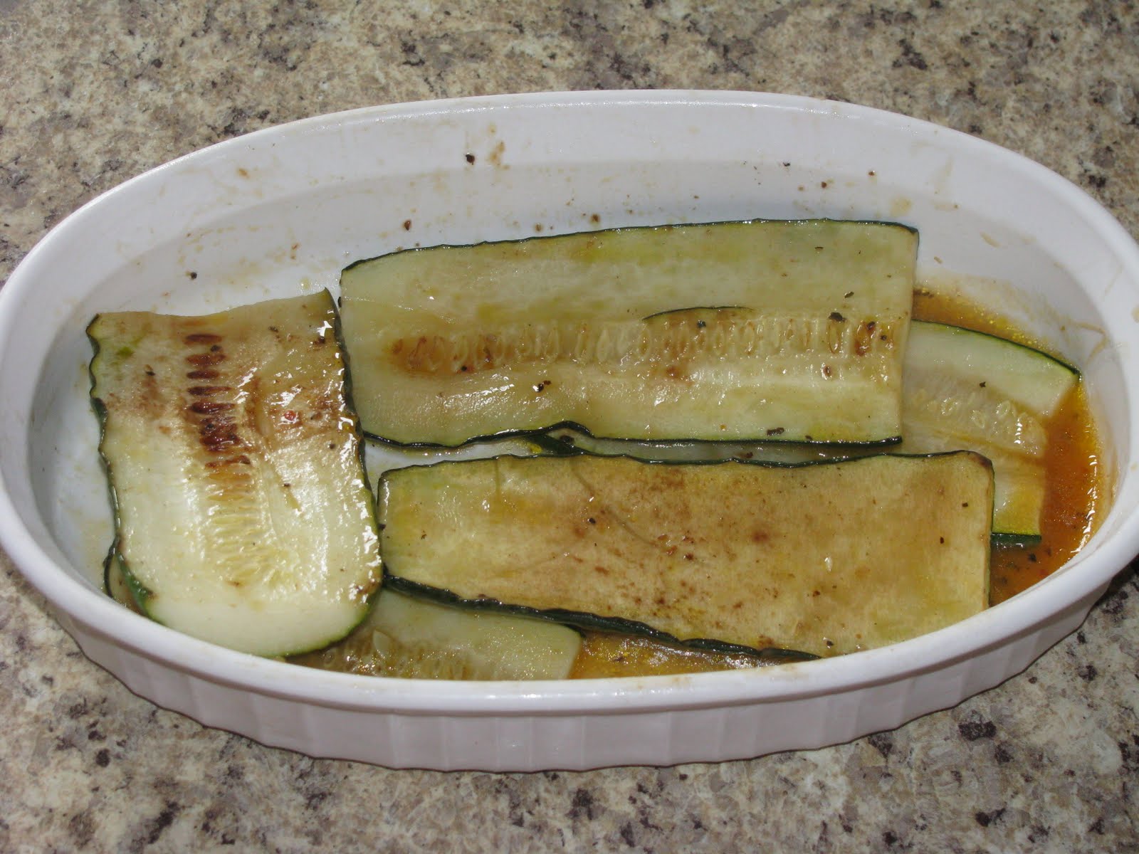 Easy Marinated Zucchini Slices Parsnips and Parsimony