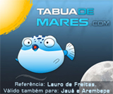 Tábua de Maré e Lua