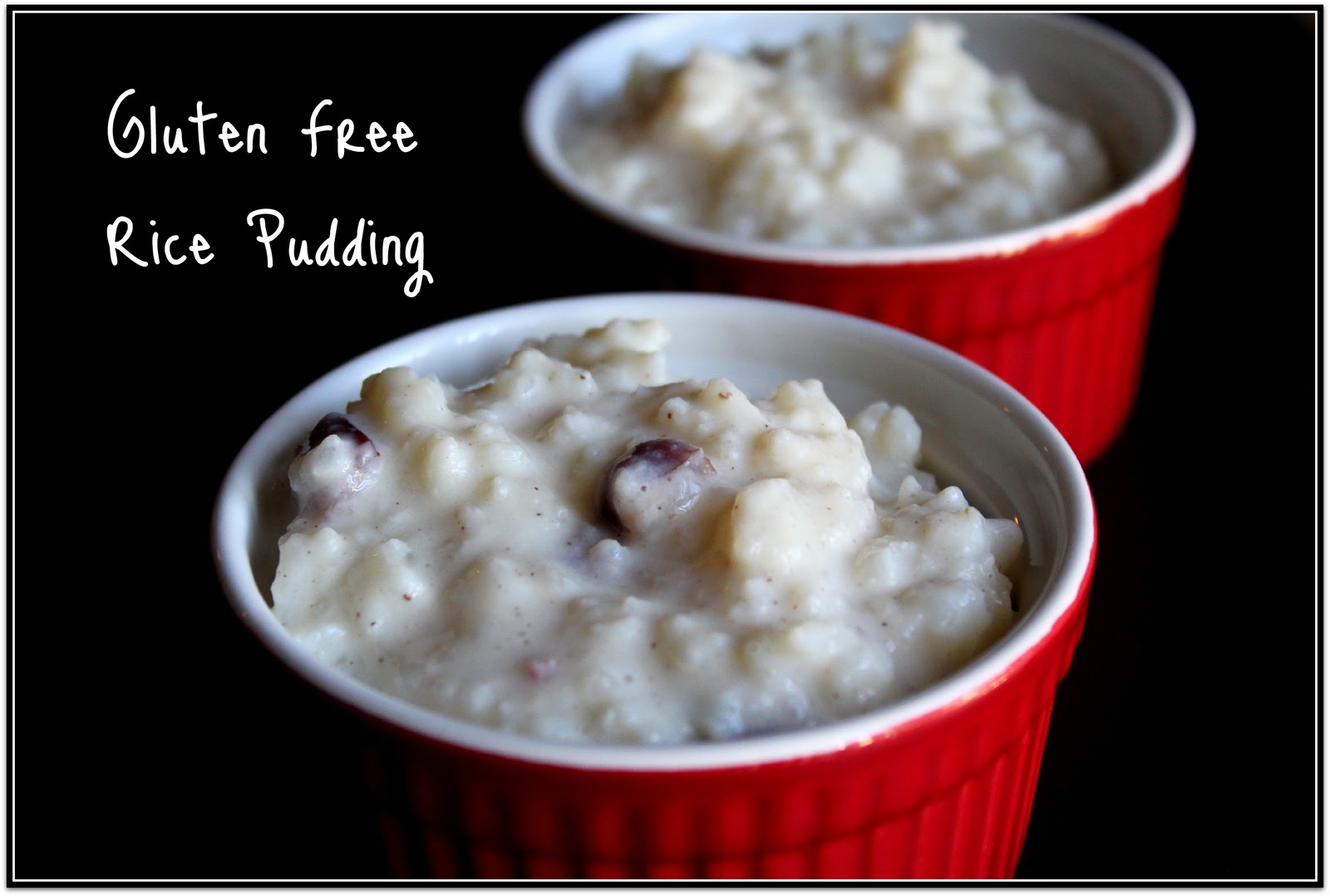 Taming of the {celiac} Sprue Gluten Free Rice Pudding