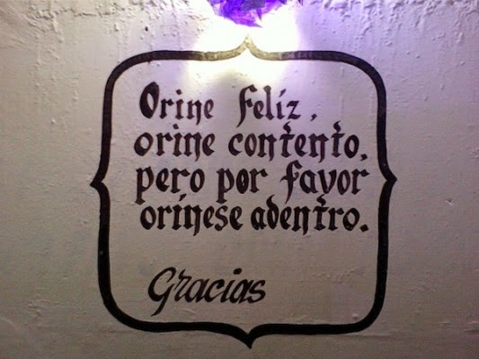 Demigrante: Los carteles más originales en baños públicos