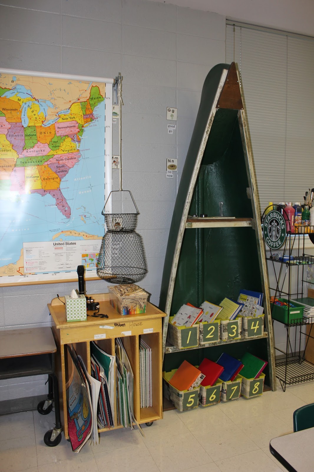 The Kinder Monster: Mr. Howse's Camping Classroom Tour
