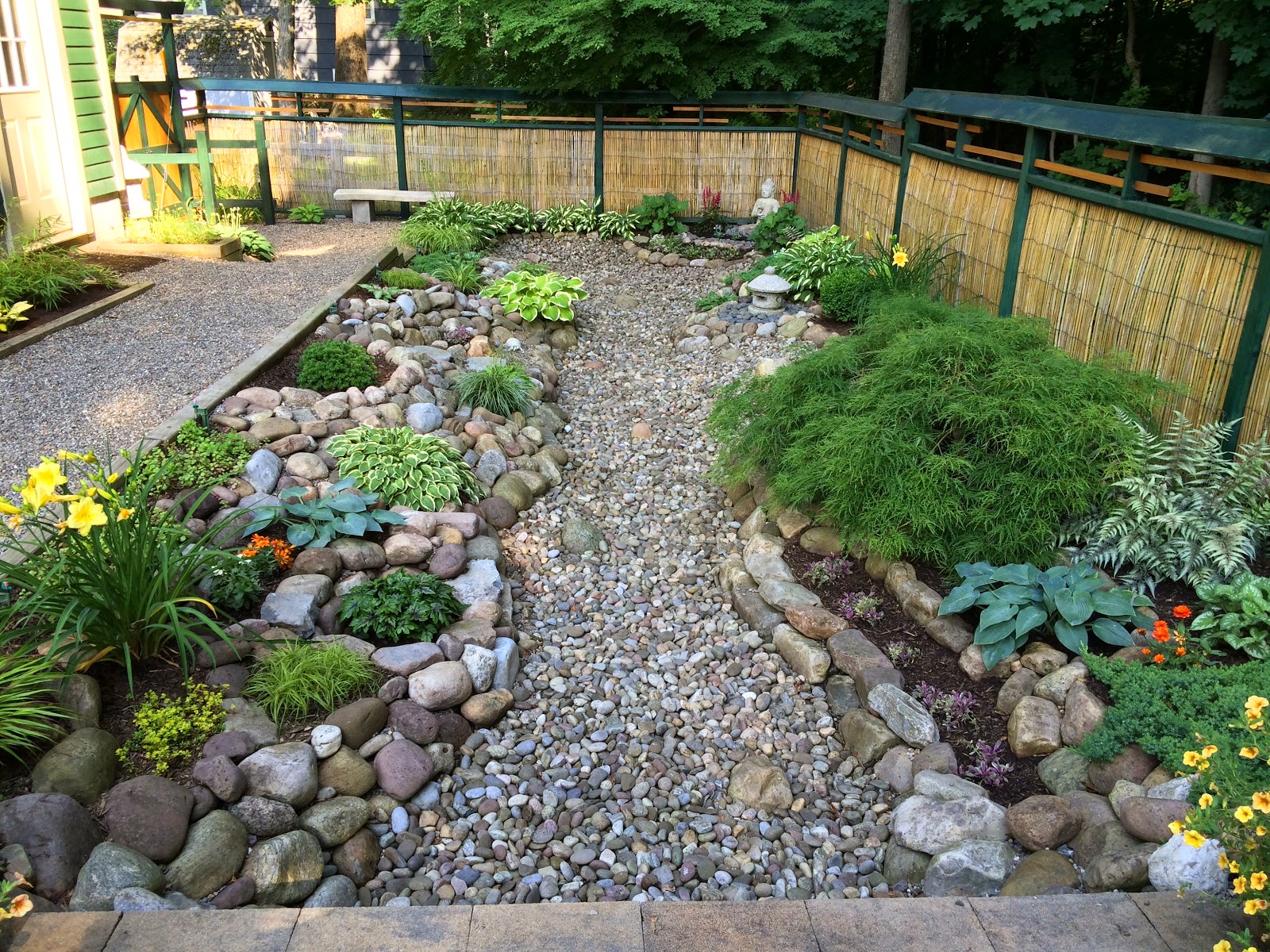 My Zen Garden Weeds and Mulch
