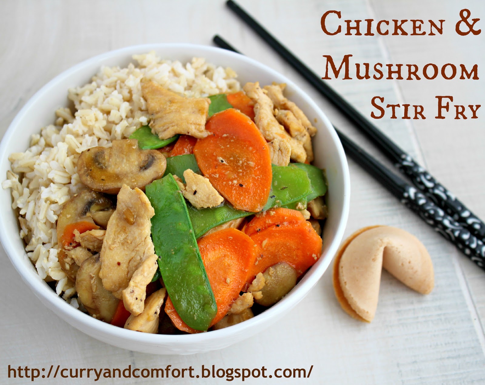 Kitchen Simmer Chicken and Mushroom Stir Fry