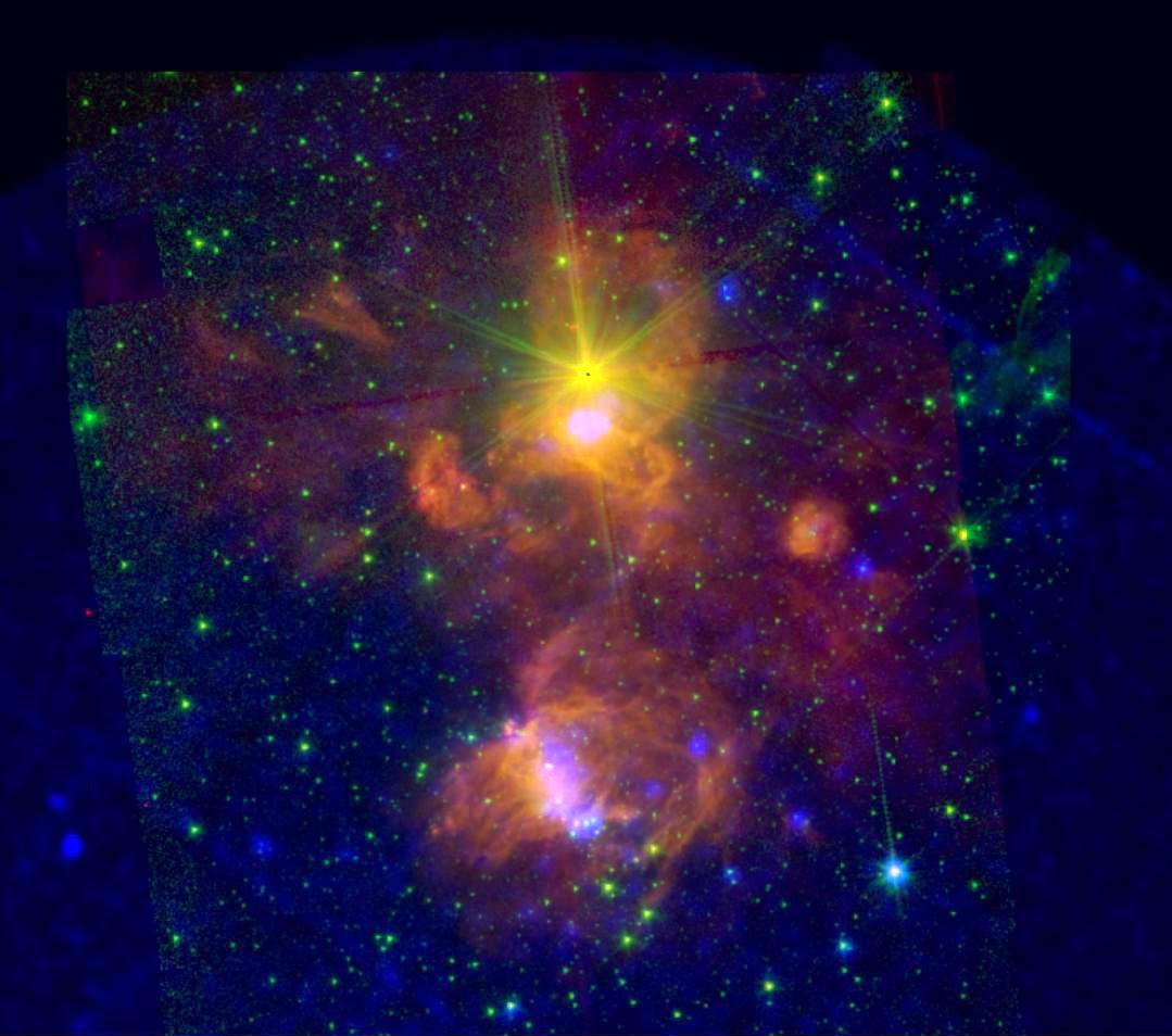 Ministry of Space Exploration Open Cluster Berkeley 87 and Star