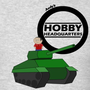 Andy's Hobby Headquarters T-shirts now available worldwide