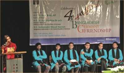 Next Education World Celebrating 40 Years Of Bangladesh Germany Friendship Poetry Recitation At Goethe Institut