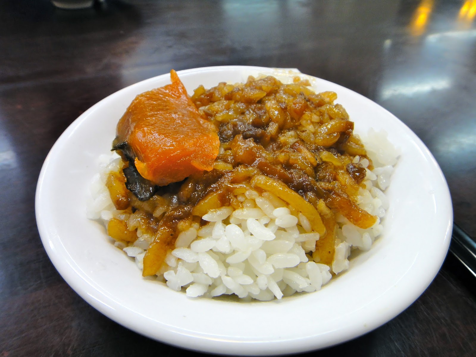 Wandering Fel Taipei Eats Yummy Lu Rou Fan At Formosa Chang