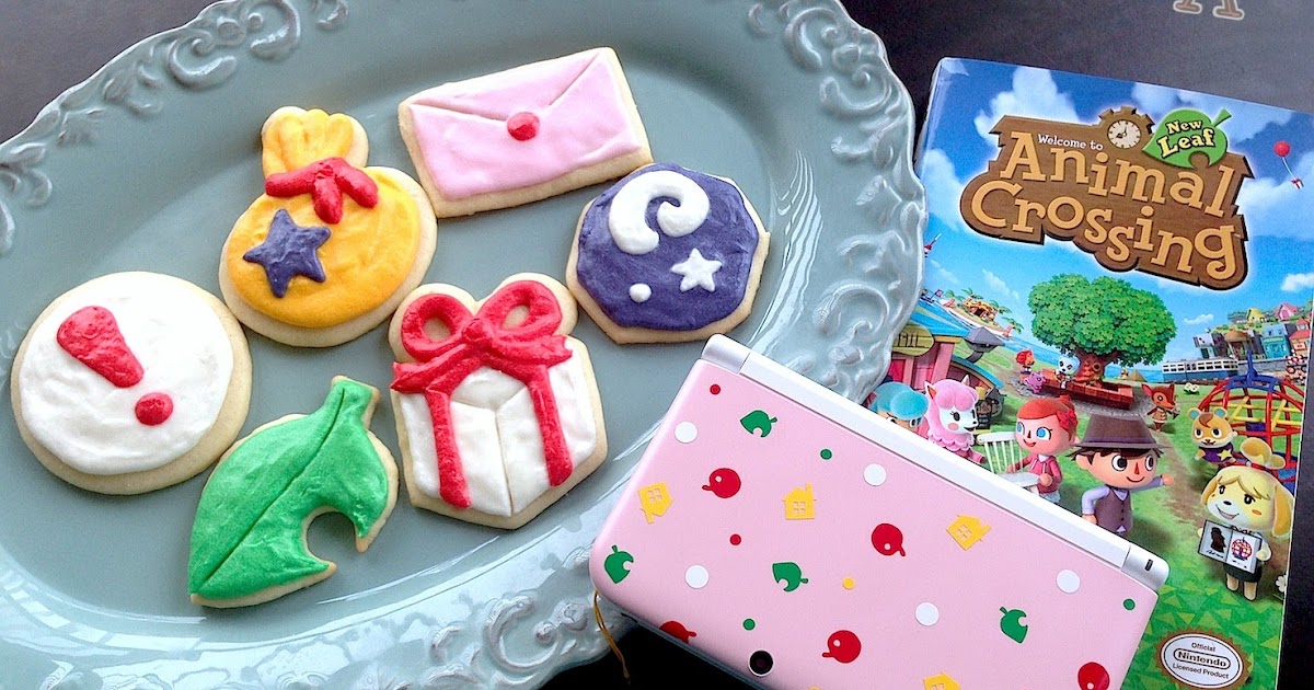 Fiction Food Cafe Animal Crossing New Leaf Frosted Sugar Cookies