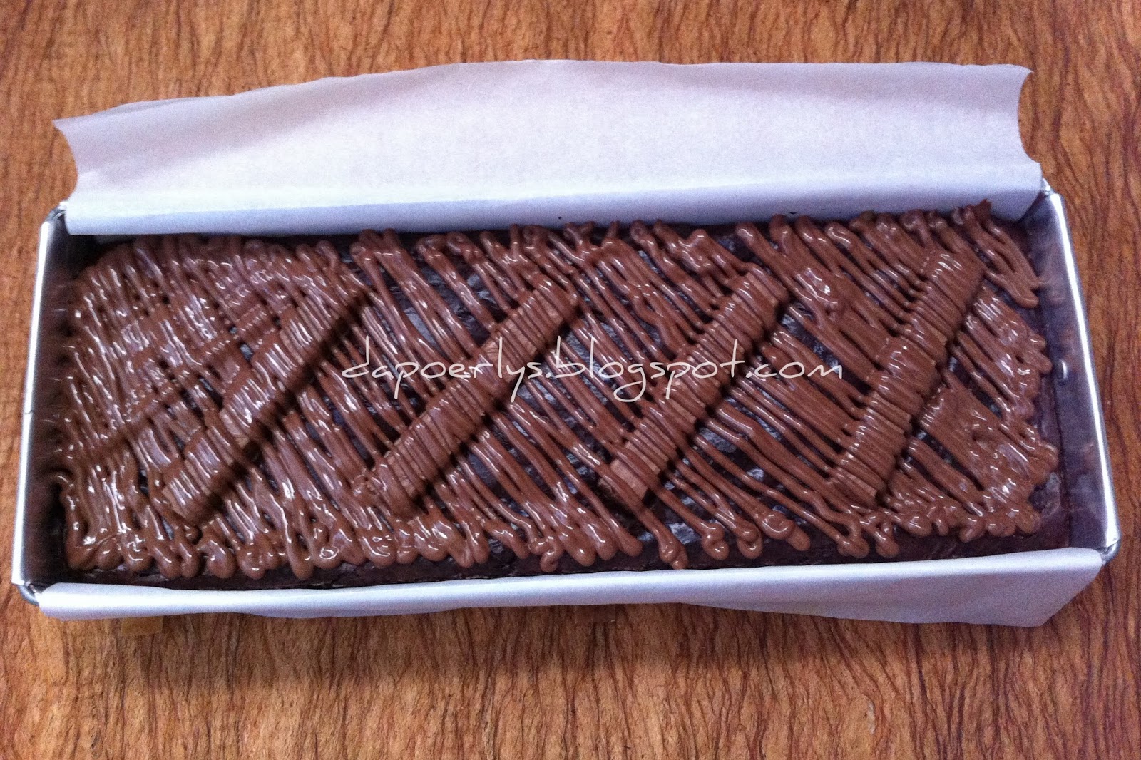 Dapur Ibu: Nutella Kit Kat Brownies ~ Extreme Fudgy