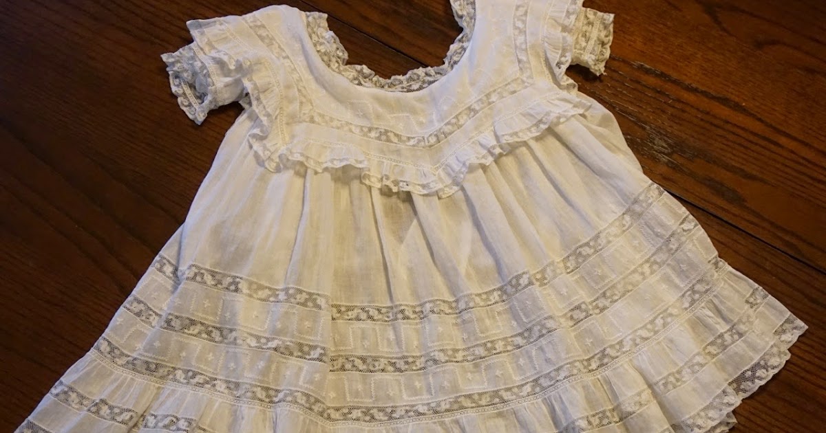 The Old Fashioned Baby Sewing Room Beautiful Vintage Toddler Dress