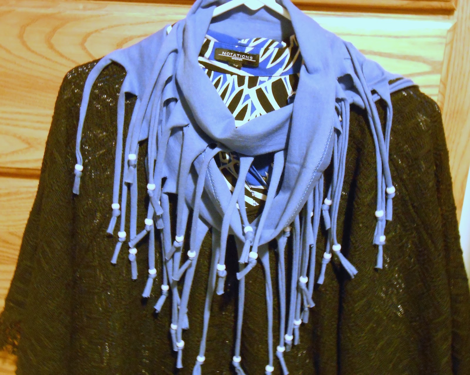The Better Baker TShirt Scarf Tutorial Fringe Scarf