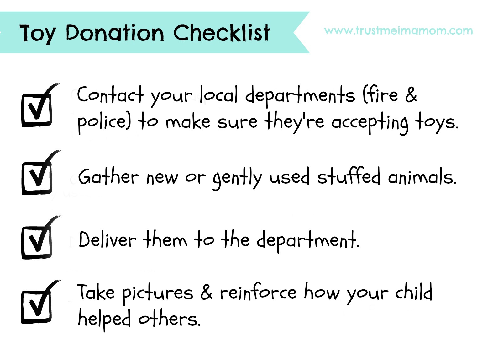 Trust Me, I'm a Mom Kids Service Idea Donating Toys