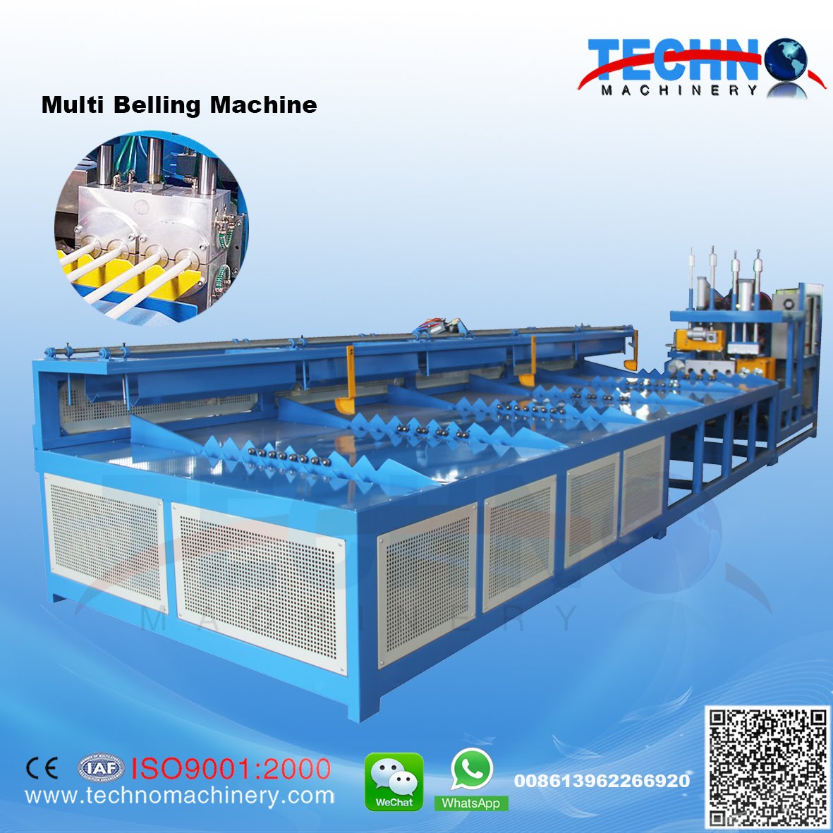 PVC Pipe Belling Machine