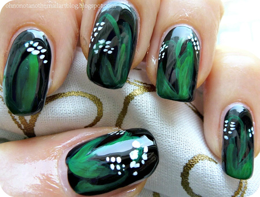 Oh No, Not Another Nail Art Blog!... BirthFlowers Challenge 5 May
