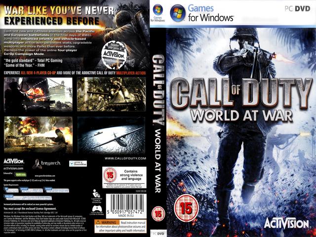 Call Of Duty 5 World At War Update Patch