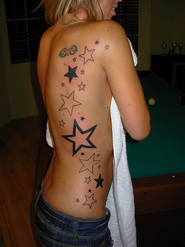 star tattoo designs for women