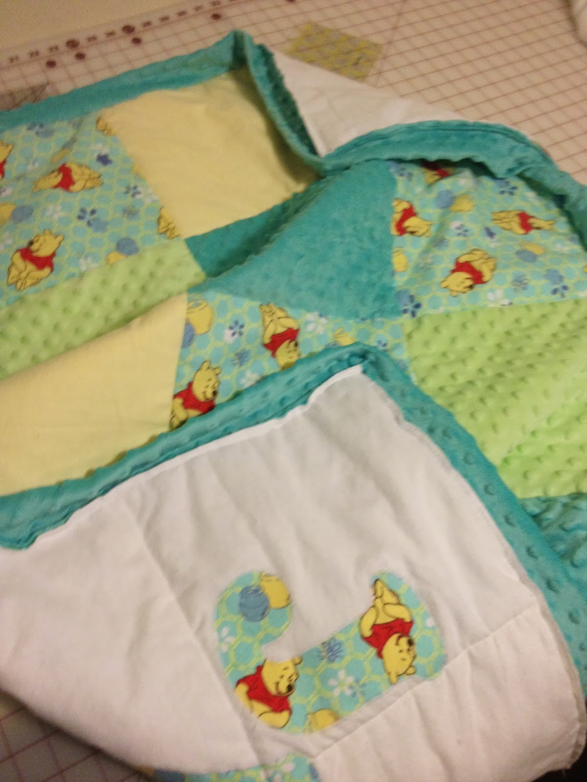 Pitcher Family Adventures Crib Blanket Tutorial