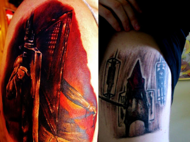 Silent Hill Tattoo - Pyramid Head