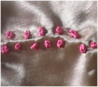 Gambar Teknik French knot
