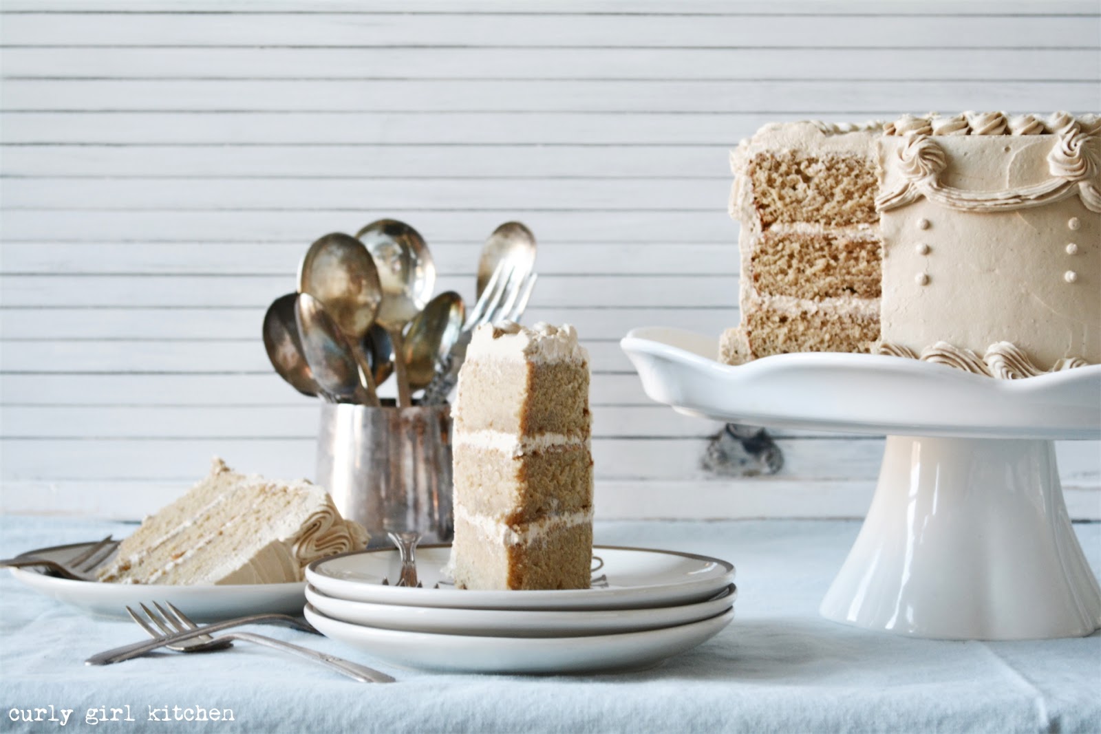 Curly Girl Kitchen Vanilla Bean Latte Cake