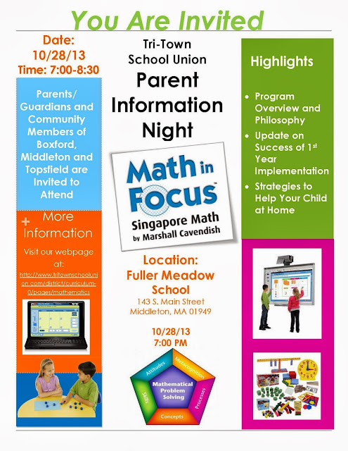 parent night flyer