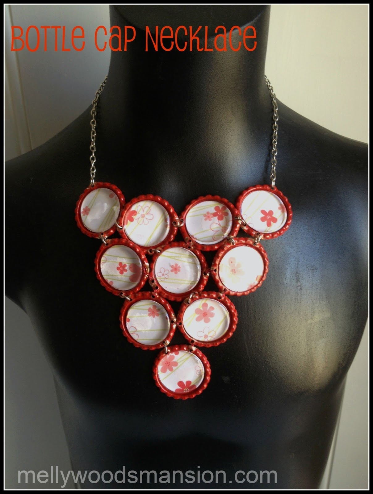 Bottle Cap Necklace...Take Two Juripunek