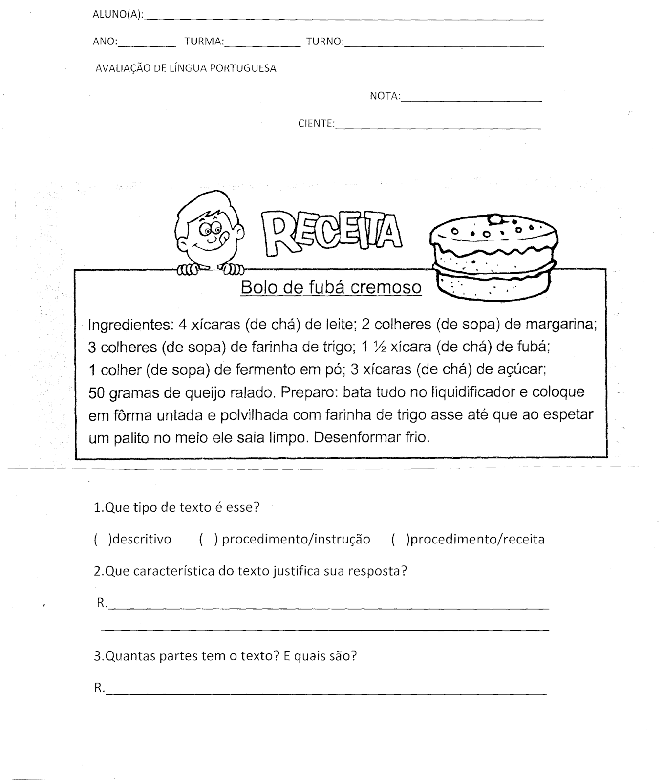 Álbumes 99+ Foto Qué Tipo De Texto Es Una Receta De Cocina Actualizar