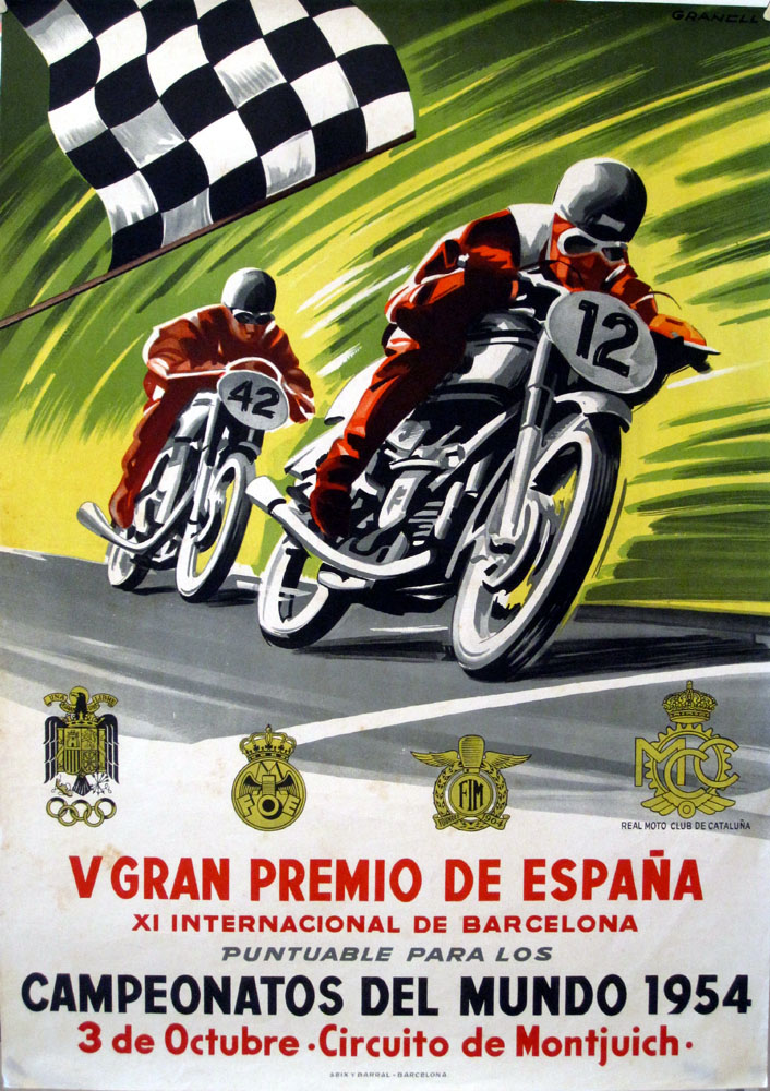 Motoblogn Vintage Motorcycle Race Posters 2