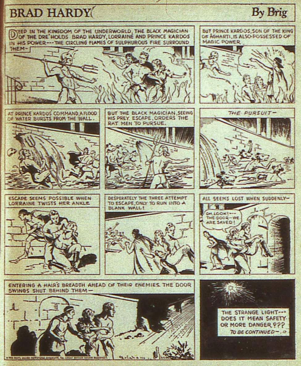 This Is A Rare First Glimpse Of Magic At Work In Comic Book Note That The Way Things Like Powers And Spells HH They Measure Effects