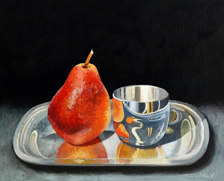  "Pear With Jefferson Cup" by Twomey