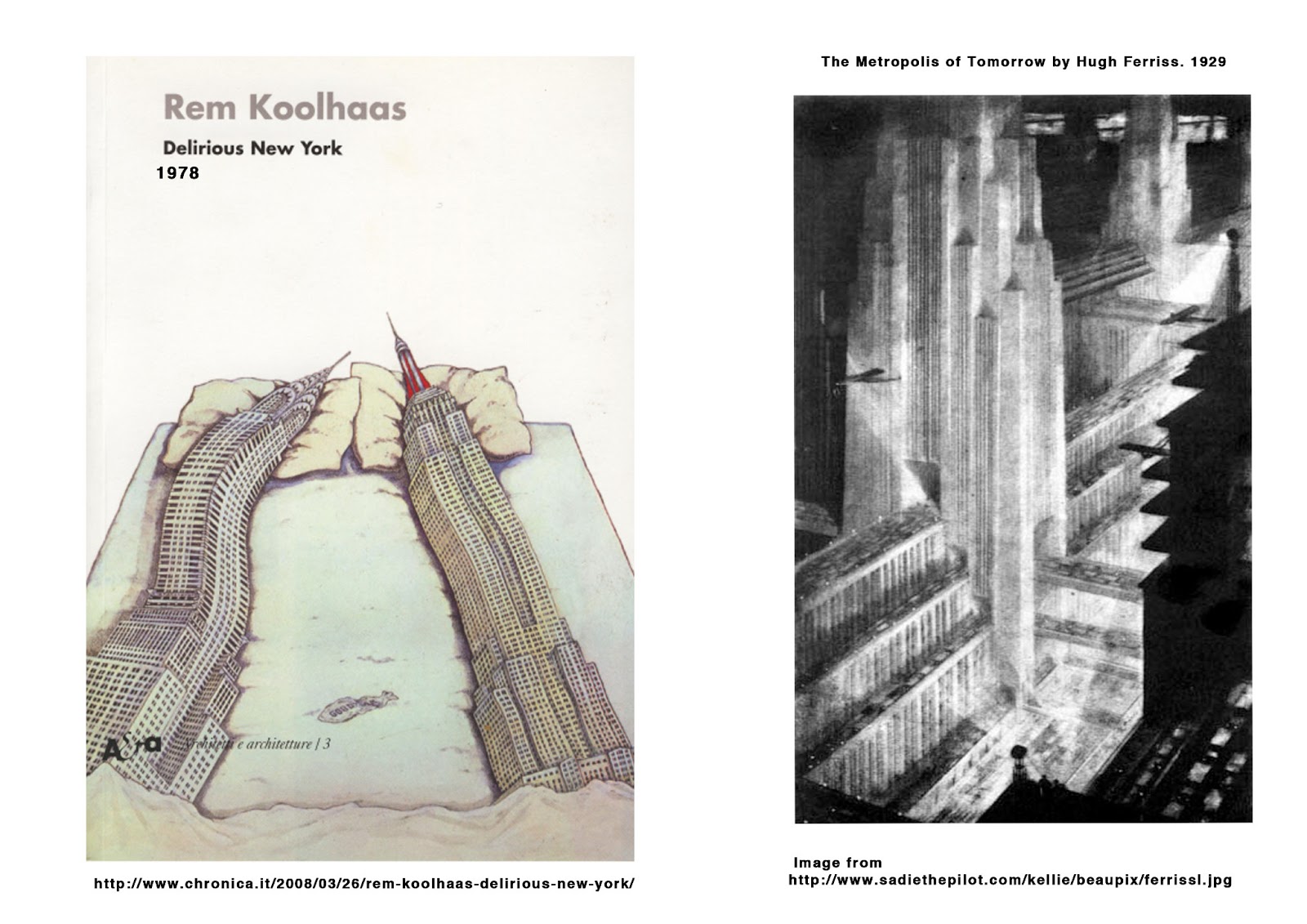 Topology of key tropes contextual frameworks with Judith Rugg JUNKSPACE by Rem Koolhaas