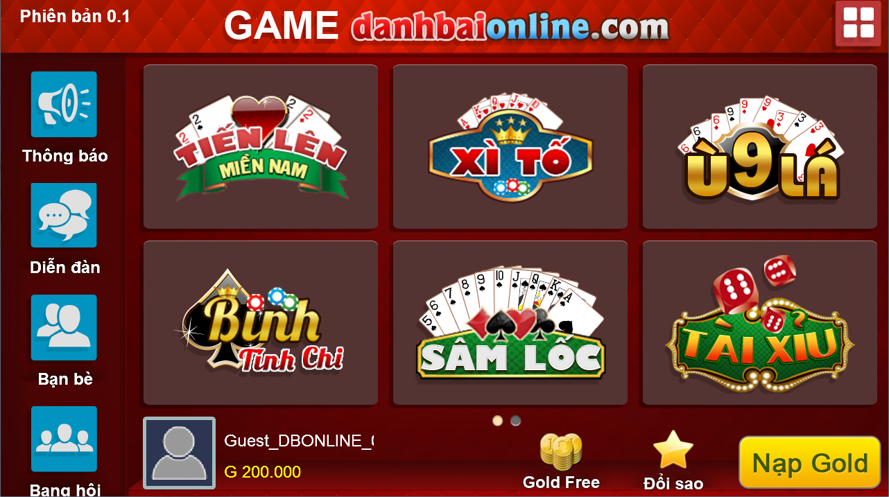 game danh bai tien len truc tuyen