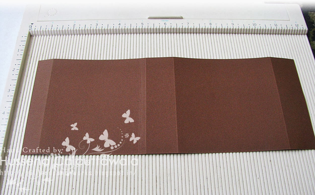 Crafters Corner An easel box with drawer tutorial using pattern papers!