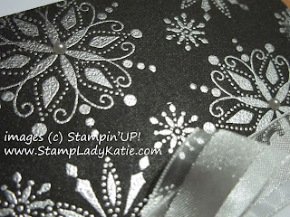 Card made with Stampin'UP! Stamp set: Snow Swirled