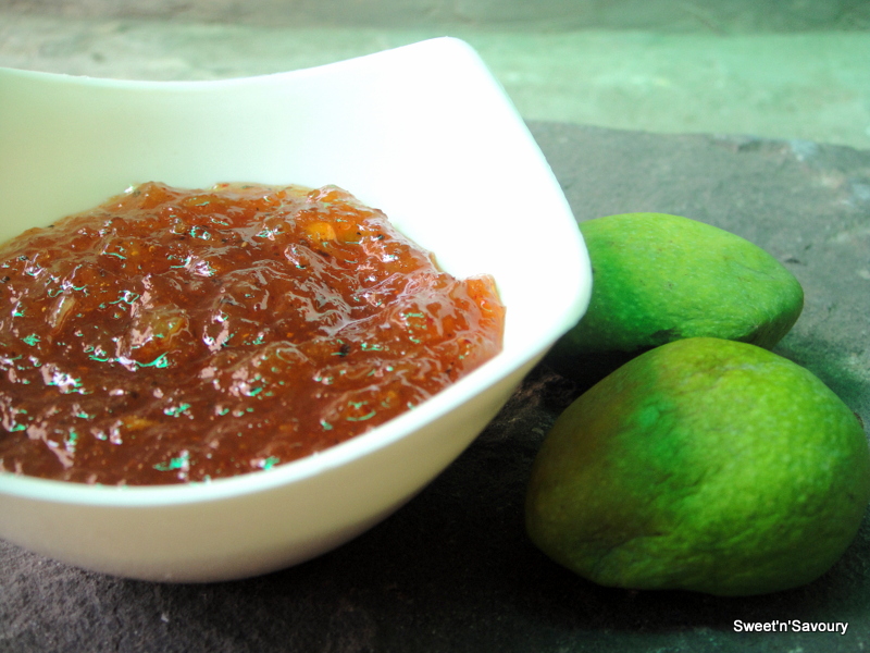 Sweet 'n' Savoury Super Quick Raw Mango RelishSummer Herald