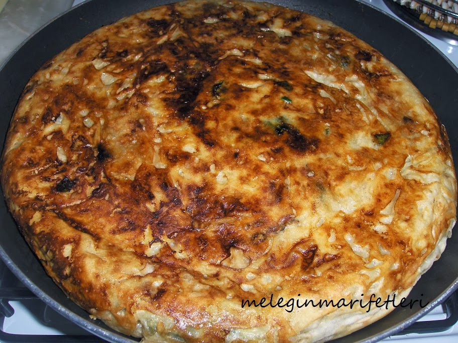 .meleginmarifetleri KÖY YUFKASI İLE ISPANAKLI BÖREK (TAVADA)&hellip;