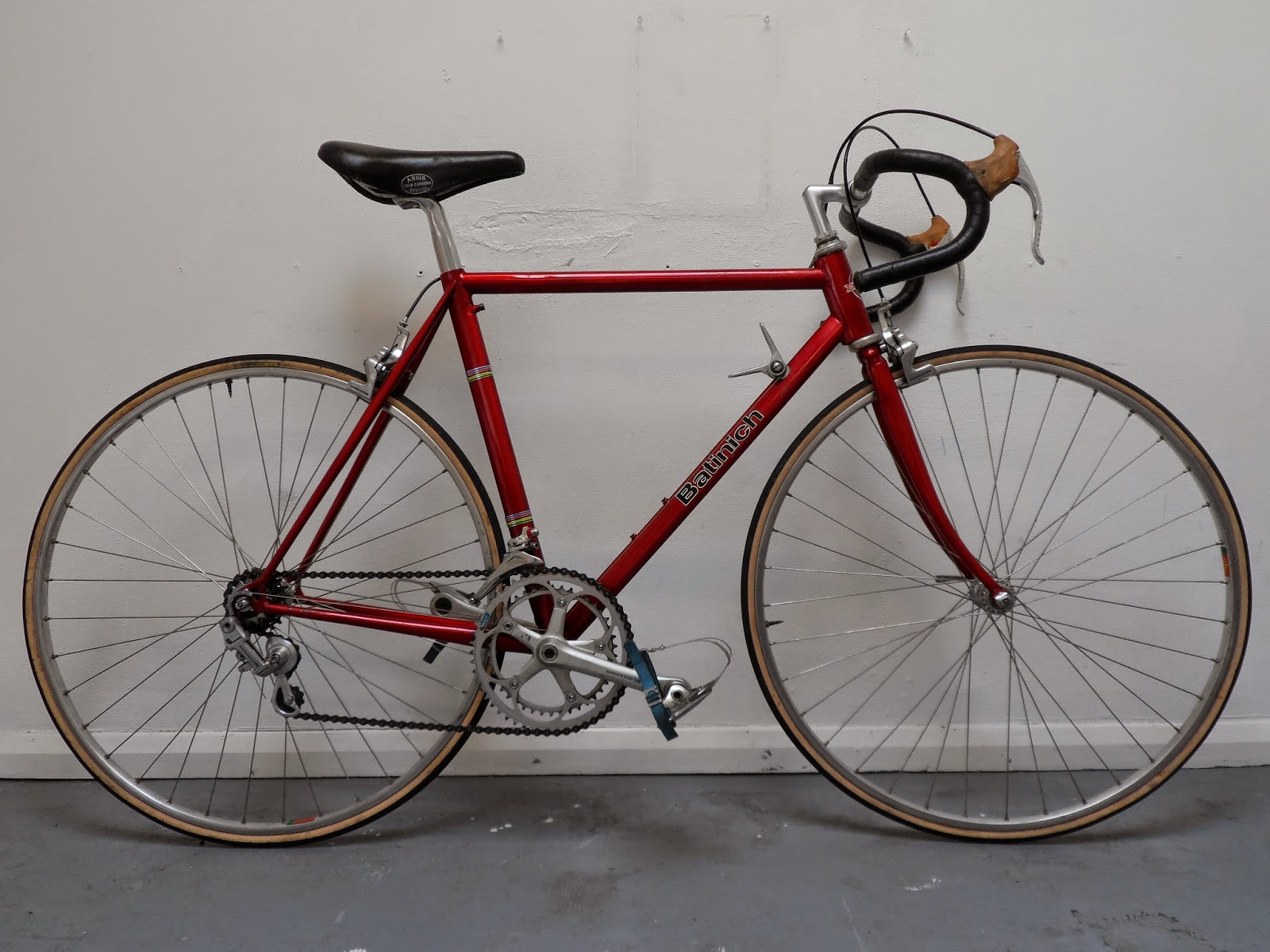 lucio bici Vintage Batinich French Aero Steel race bike with Shimano