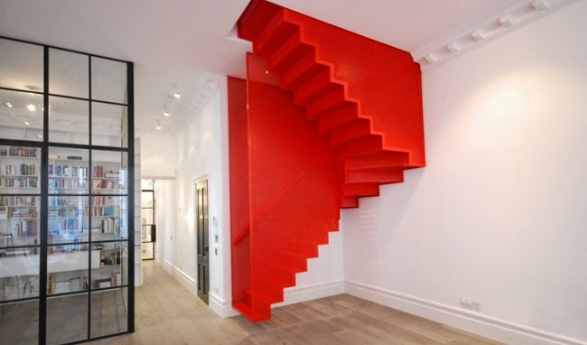 metal staircase design from Do Ho Suh