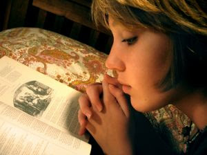Photo of Woman Reading